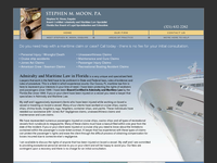 STEPHEN MOON website screenshot