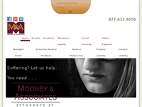 JOHN MOONEY website screenshot