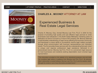 CHARLES MOONEY website screenshot