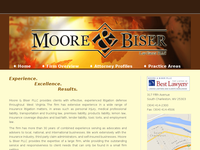 MIKE MOORE website screenshot