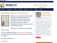 GEORGE MORGAN website screenshot