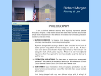 RICHARD MORGAN website screenshot