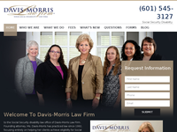 ANGELA DAVIS-MORRIS website screenshot