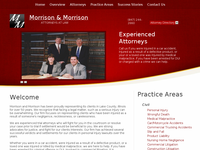 DONALD MORRISON website screenshot