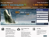 JOHN NICHOLSON website screenshot