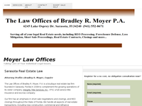 BRADLEY MOYER website screenshot