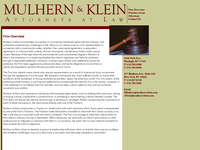JEFF KLEIN website screenshot