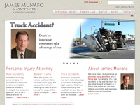 JAMES MUNAFO website screenshot