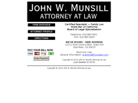 JOHN MUNSILL website screenshot