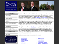 HAROLD MURNANE III website screenshot