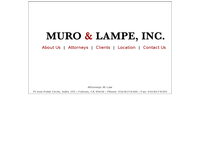 MARK MURO website screenshot