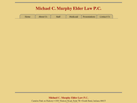 MICHAEL MURPHY website screenshot