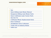 SEAN MURRAY website screenshot