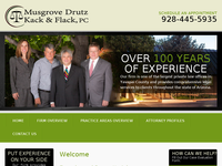JAMES MUSGROVE website screenshot