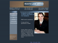 BIAGIO MUSTO website screenshot