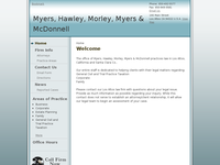 PAUL MYERS III website screenshot