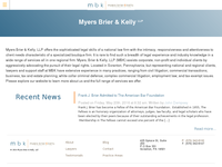 MOREY MYERS website screenshot