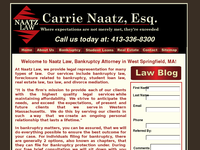 CARRIE NAATZ website screenshot