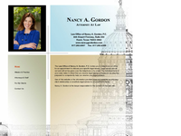 NANCY GORDON website screenshot
