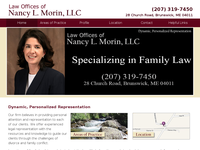 NANCY MORIN website screenshot