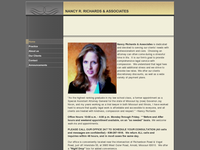 NANCY RICHARDS website screenshot