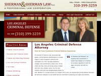 VICTOR SHERMAN website screenshot