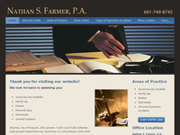 NATHAN FARMER website screenshot