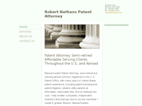 ROBERT NATHANS website screenshot