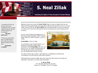 NEAL ZILIAK website screenshot