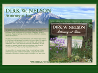 DIRK NELSON website screenshot