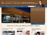 MARK NELSON website screenshot