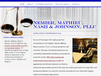 MARK JOHNSON website screenshot