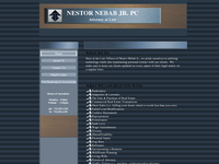 NESTOR NEBAB JR website screenshot
