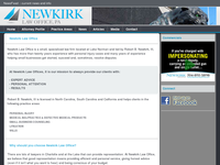 ROBERT NEWKIRK website screenshot