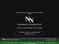 STEPHEN NEWLAND website screenshot
