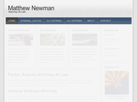 MATTHEW NEWMAN website screenshot