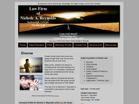 NICHOLE REYNOLDS website screenshot