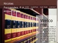 NICOLAS FERNANDEZ website screenshot
