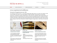 NICOLE BONO website screenshot