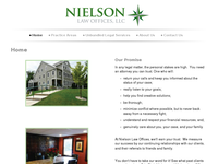 ERIN NIELSON website screenshot