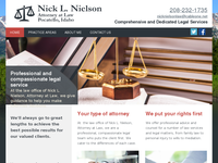 NICK NIELSON website screenshot