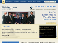 KATHERINE NIVEN website screenshot