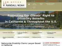 RANDALL NOAH website screenshot