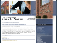 GARY NORRIS website screenshot