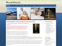 WILLIAM NOWLAND website screenshot