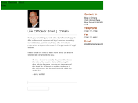 BRIAN O'HARA website screenshot