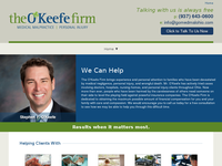 STEPHEN O'KEEFE website screenshot