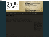 WILLIAM O'KEEFFE website screenshot