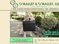 MARIETTE O'MALLEY website screenshot