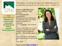 STACI O' NEAL website screenshot